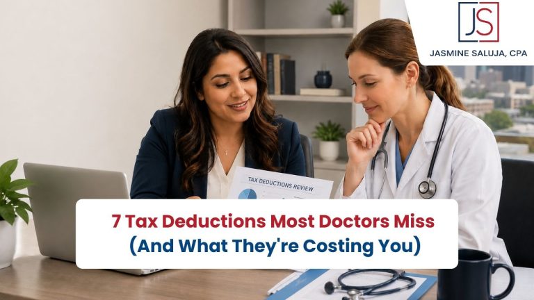 7 Tax Deductions Most Doctors Miss (And What They’re Costing You)